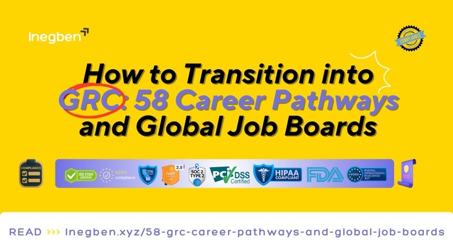 How to Transition into GRC 58 Career Pathways and Global Job Boards