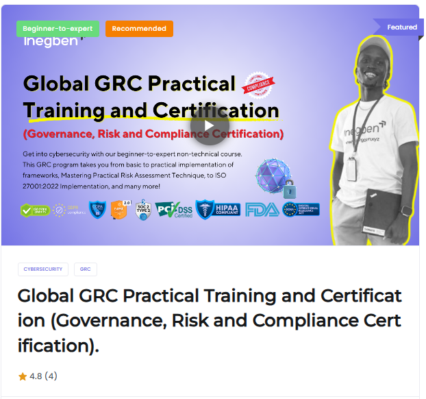  Inegben GRC Practical Training